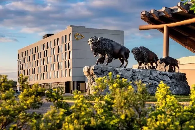 Resort buildings in Whitecap, Saskatchewan